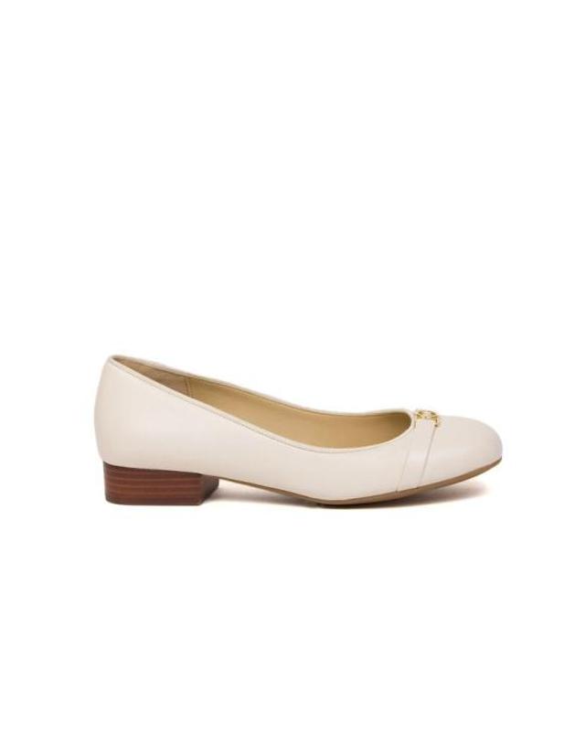 마이클 코어스 [해외직구] 마이클 코어스 플랫 슈즈 MASTER 49F4MNFP1L LIGHT CREAM Michael Kors BEIGE 착용컷