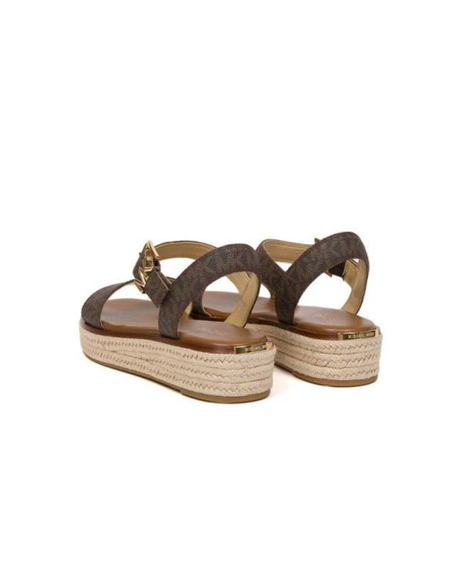 마이클 코어스 [해외직구] 마이클 코어스 플랫 슈즈 MASTER 49R5RIFP1B BROWN Michael Kors 착용컷