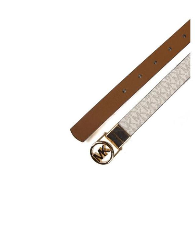마이클 코어스 [해외직구] 24SS 마이클 코어스 벨트 559063T VANILLA L Michael Kors 착용컷