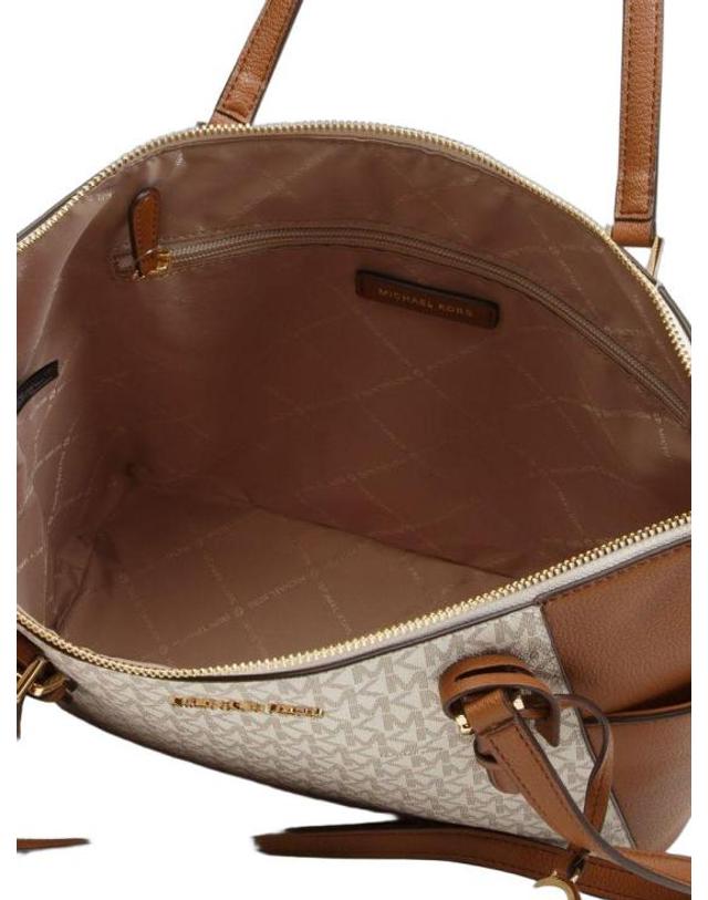 마이클 코어스 [해외직구] 마이클 코어스 토트백 35T0GCFT3B VANILLA ONESIZE Michael Kors BROWN 착용컷