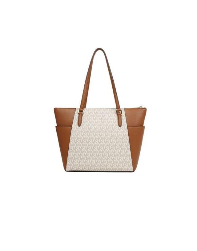 마이클 코어스 [해외직구] 마이클 코어스 토트백 35T0GCFT3B VANILLA ONESIZE Michael Kors BROWN 착용컷