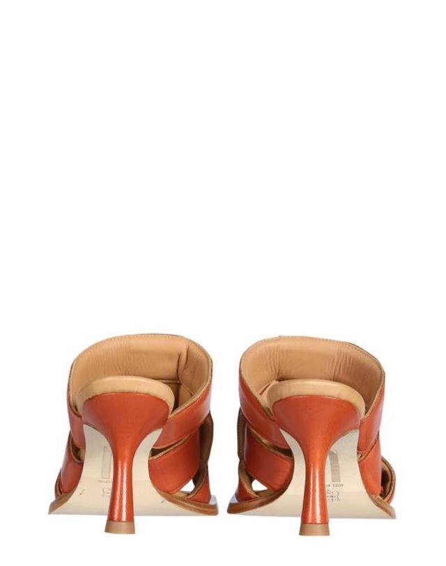 미스타 [해외직구] 22SS 미스타 뮬 슬리퍼 MI3729BROWN LIGHT BROWN 착용컷