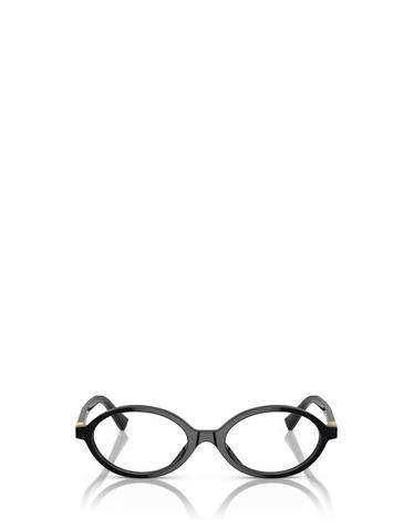[해외직구] 26FW 미우미우 REGARD 리가드 오벌 프레임 안경 MU 01XV 1AB1O1 BLACK