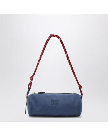 [해외직구] 26FW 미우미우 개버딘 파우치 5NE8532IA7 F04GM BLUE