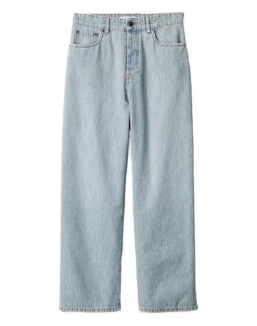 [해외직구] 26SS 미우미우 샴브레이 진 GWP39418JIS232F0076 DENIM