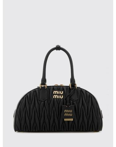 [해외직구] 26FW 미우미우 아르카디 탑핸들 토트백 5BB197AN88 F0002 Black