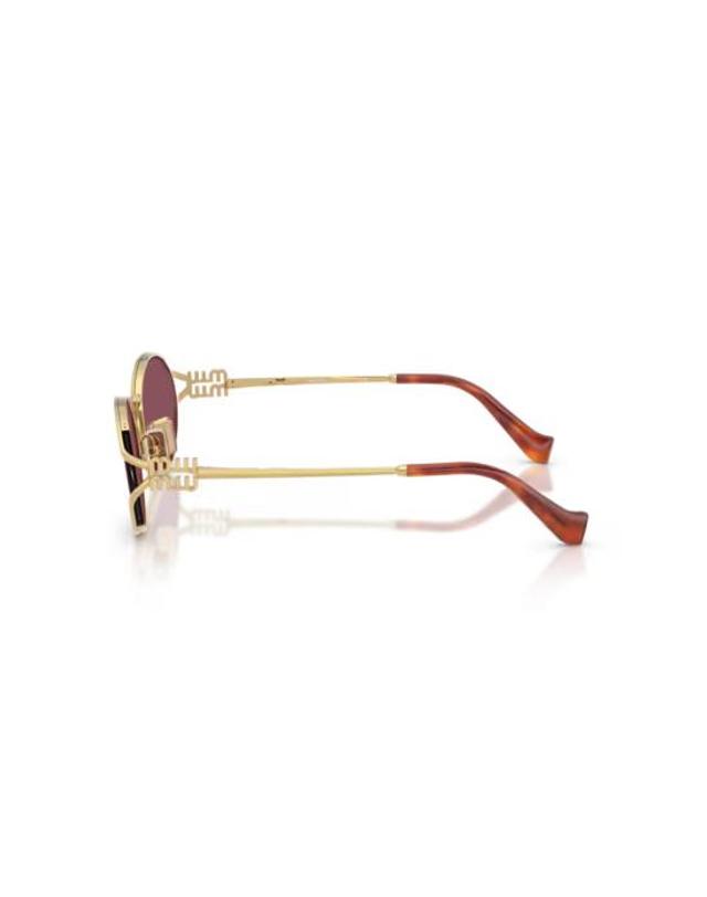 미우미우 [해외직구] 26SS 미우미우 선글라스 MU52YS 54K20Y Ruby Lenses GOLD 착용컷