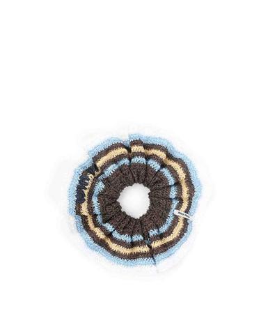 [해외직구] 25FW 미우미우 크로셰 스크런치 5IF0272CWXF04EM Brown