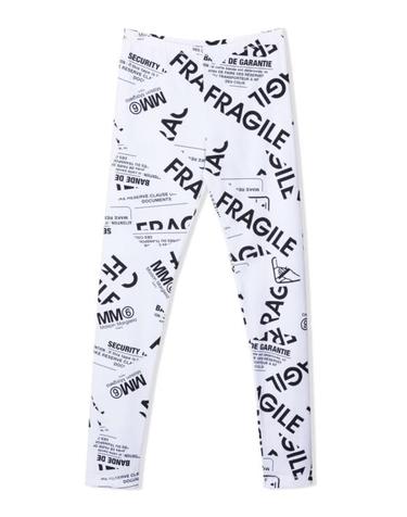 [해외직구] 21FW 주니어 MM6 메종마르지엘라 스트레이트 팬츠 M60038T MM012M6100 WHITE