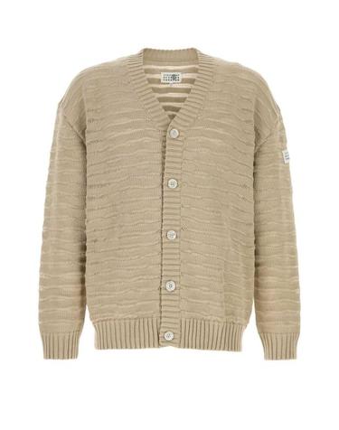 [해외직구] 26SS MM6 메종마르지엘라 스웨터 SH0HP0011M13208 106 Beige o Tan