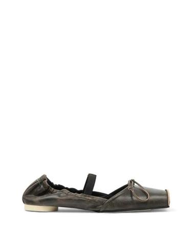[해외직구] 26SS MM6 메종마르지엘라 플랫 슈즈 S66WZ0037P7706 HB495 BLACK DOE BROWN