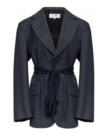 [해외직구] 26SS MM6 메종마르지엘라 울 블렌드 블레이저 윗 글러브 S52BN0147M35743001F Black