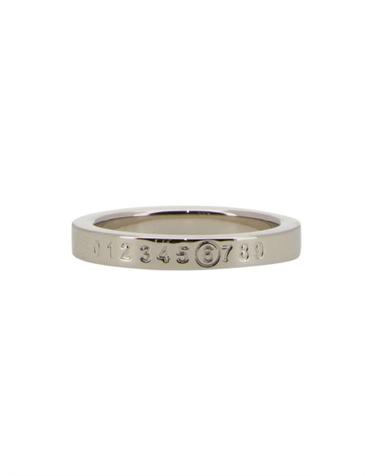 [해외직구] MM6 메종마르지엘라 뉴메릭 미니멀 시그니처 링 SM6UQ0059 P6469951 SILVER