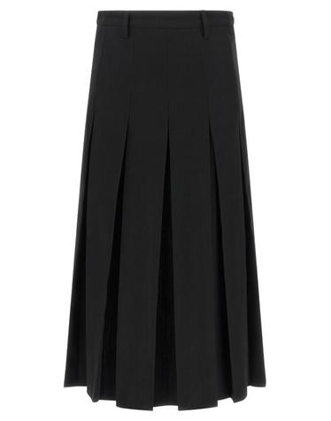 [해외직구] 26FW MM6 메종마르지엘라 롱 스커트 S62ME0048M35436900 Black