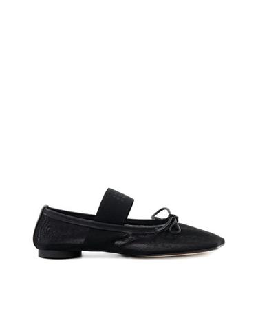 [해외직구] 26FW MM6 메종마르지엘라 플랫 슈즈 P7138 S59WZ0101 T8013 BLACK