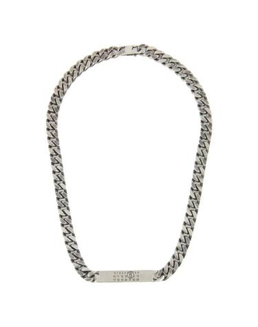 [해외직구] 26FW MM6 메종마르지엘라 네크리스 SV0235 SM6UU0033 954 SILVER