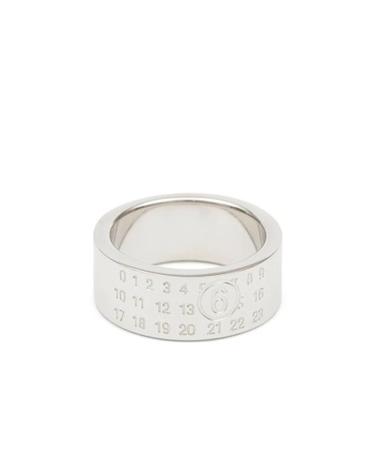 [해외직구] 26FW MM6 메종마르지엘라 반지 P6469 SM6UQ0057 951 SILVER
