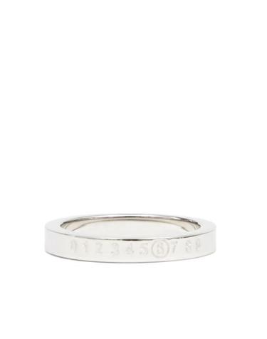 [해외직구] 24FW MM6 메종마르지엘라 뉴메릭 미니멀 시그니처 링 SM6UQ0059 P6469951