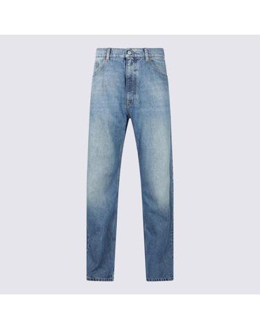 [해외직구] 26FW MM6 메종마르지엘라 데님 팬츠 SH0LA0039 M30058965 BLUE