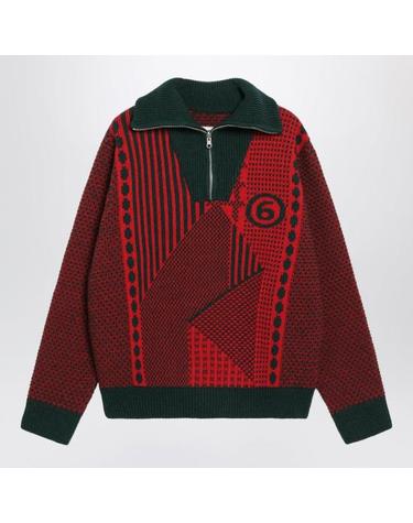 엠엠6 [해외직구] 26FW MM6 메종마르지엘라 터틀넥 SH2GL0015DM13354 002J GREEN