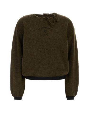 [해외직구] 26FW MM6 메종마르지엘라 스웨터 S52HL0062M13283 727S GREEN