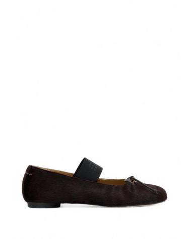 [해외직구] 26FW MM6 메종마르지엘라 플랫 슈즈 S66WZ0040 P7868T2154 BROWN