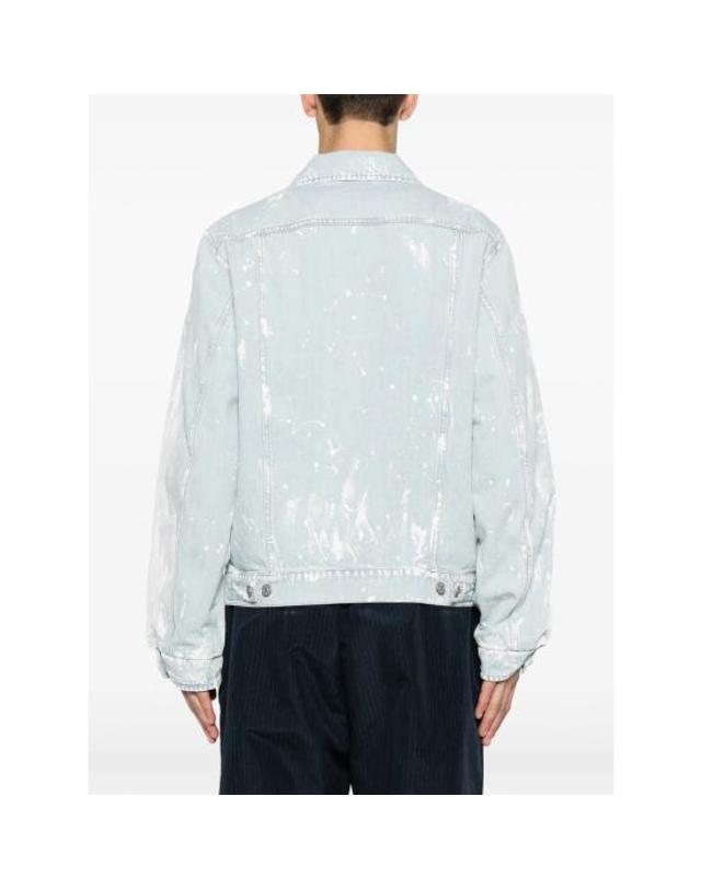 엠엠6 [해외직구] 26SS MM6 메종마르지엘라 데님 자켓 M30055 SH2AM0065 966 BLUE 착용컷