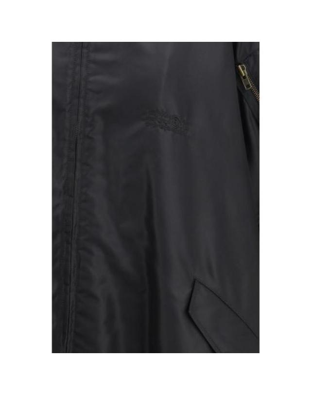 엠엠6 [해외직구] 26SS MM6 메종마르지엘라 케이프 MMS52AM0345S53984900BB BLACK 착용컷