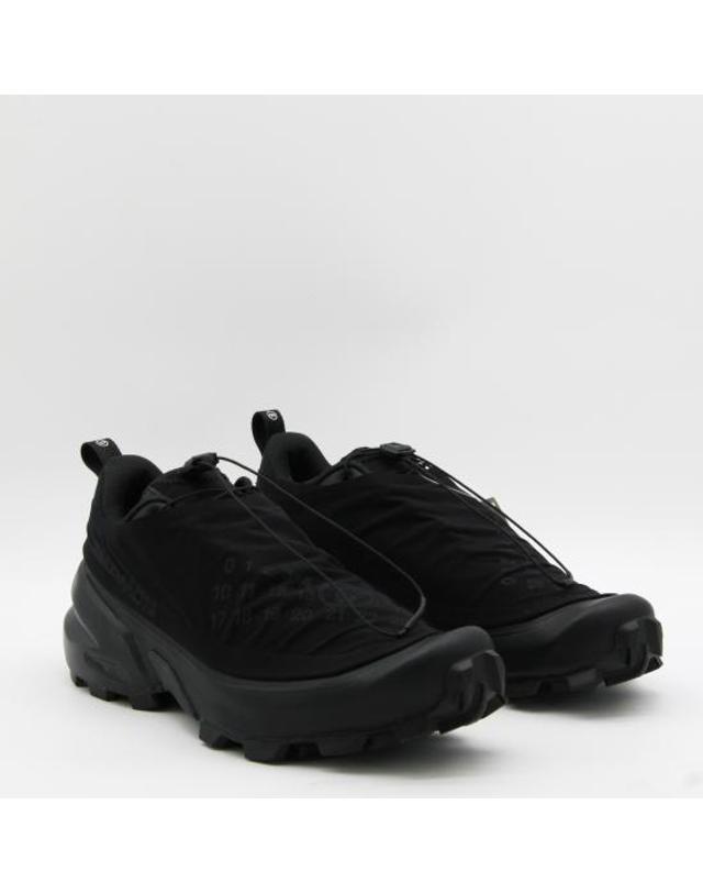 엠엠6 [해외직구] 26SS MM6 메종 마르지엘라 X 살로몬 스니커즈 S59WS0249 P7624HB422 BLACK ASPHALT 착용컷