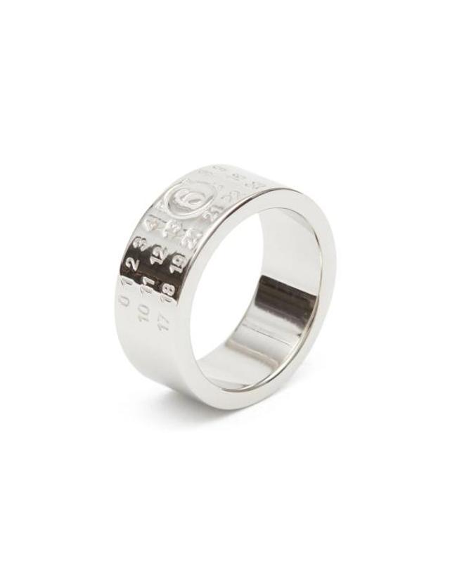 엠엠6 [해외직구] 26FW MM6 메종마르지엘라 반지 P6469 SM6UQ0057 951 SILVER 착용컷