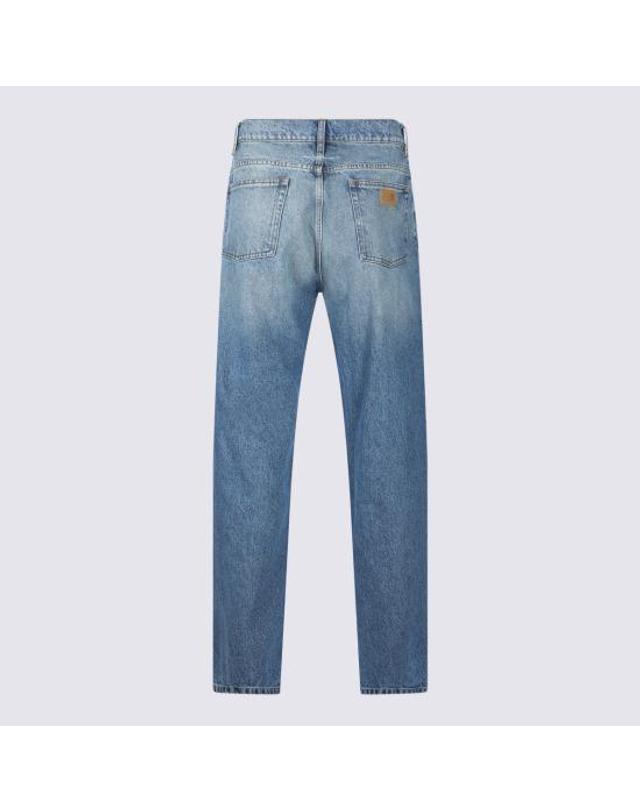 엠엠6 [해외직구] 26FW MM6 메종마르지엘라 데님 팬츠 SH0LA0039 M30058965 BLUE 착용컷