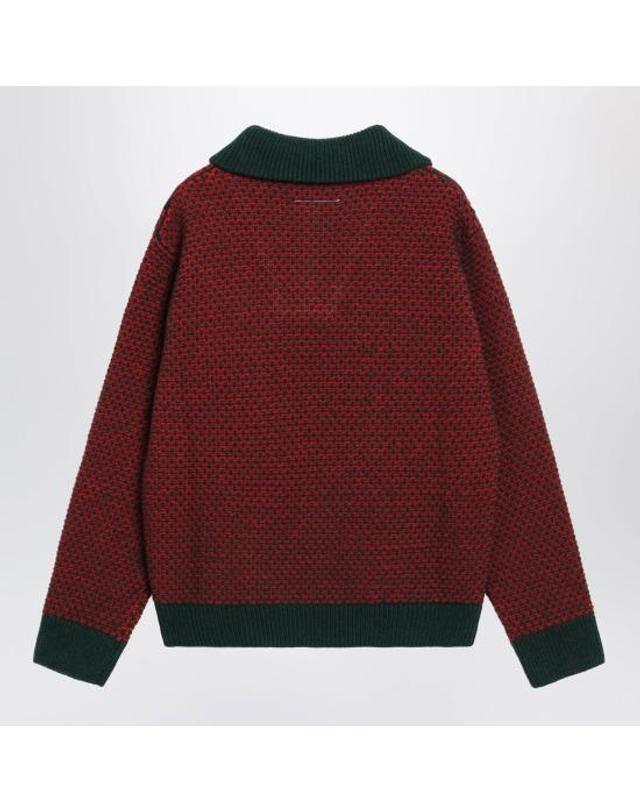 엠엠6 [해외직구] 26FW MM6 메종마르지엘라 터틀넥 SH2GL0015DM13354 002J GREEN 착용컷