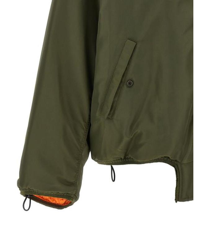 엠엠6 [해외직구] MM6 메종마르지엘라 자켓 LDS52AM0364S53984728 OLIVE GREEN 착용컷