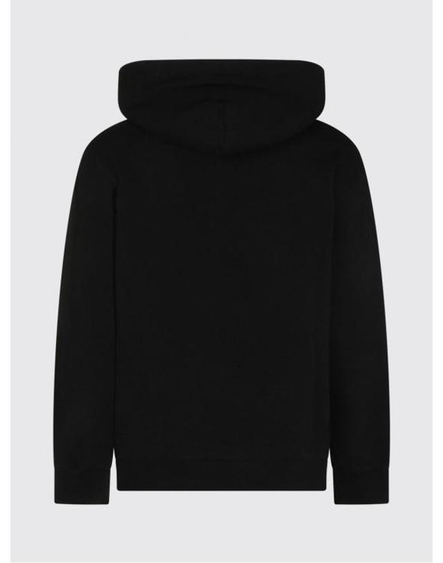 엠엠6 [해외직구] 26SS MM6 메종마르지엘라 후드 티셔츠 SH2GU0031M25014 900 Black 착용컷