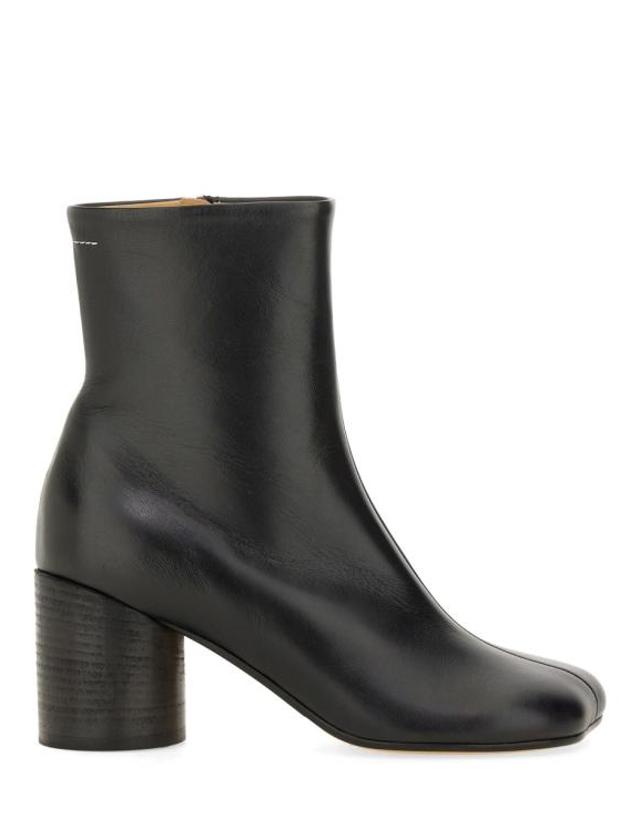 엠엠6 [해외직구] 26FW MM6 메종마르지엘라 ANATOMIC 아나토믹 앵클 부츠 S59WU0235P3628 T8013 BLACK 착용컷