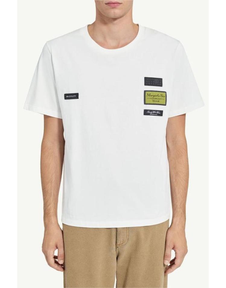 MM6 MAISON MARGIELA [해외] [엠엠6] 26SS MM6 메종마르지엘라 탑 MASTER ULT 008103 BLANC S WHITE E8UBXX43170
