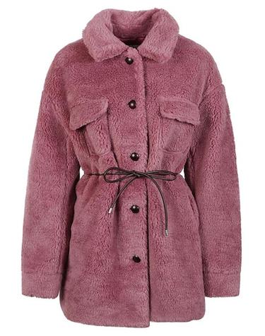 [해외직구] 23FW 몰리올리 코트 ASHLEY NOSTALGIAROSE Pink