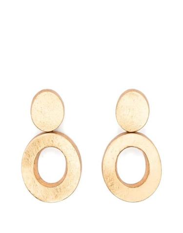 [해외직구] 26FW 머니스 이어링 8479WDG099 GOLD METALLIC