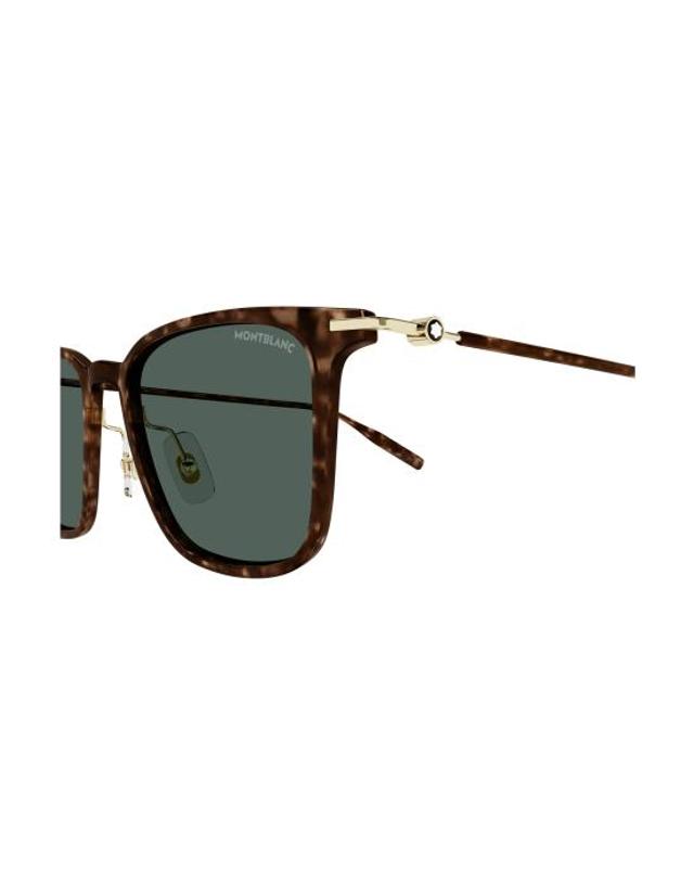 몽블랑 [해외직구] 24SS 몽블랑 선글라스 MB0354S BROWN 착용컷
