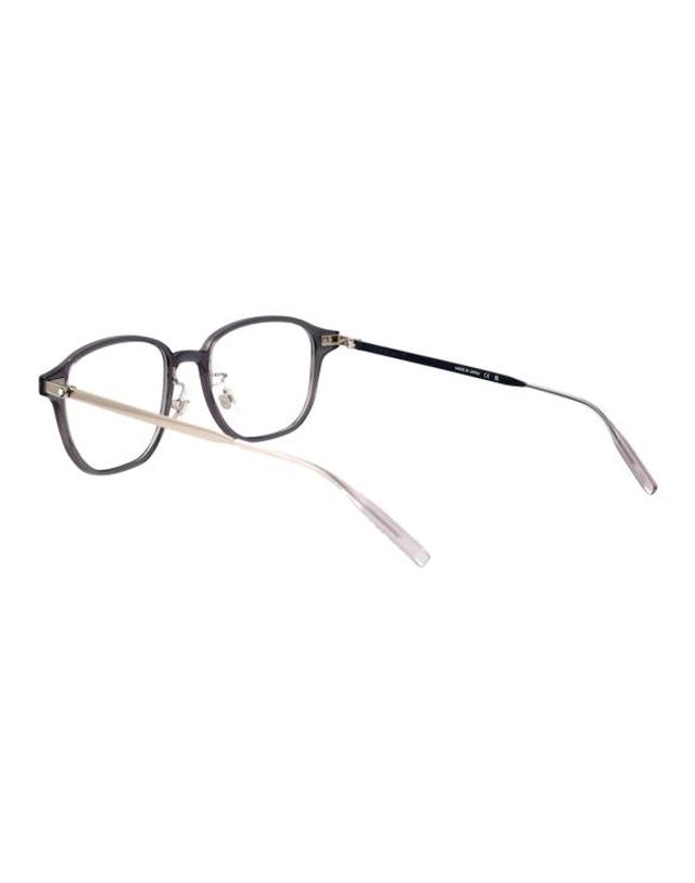 몽블랑 [해외직구] 26SS 몽블랑 안경 MB0466OA 004 GREY SILVER TRANSPARENT 착용컷