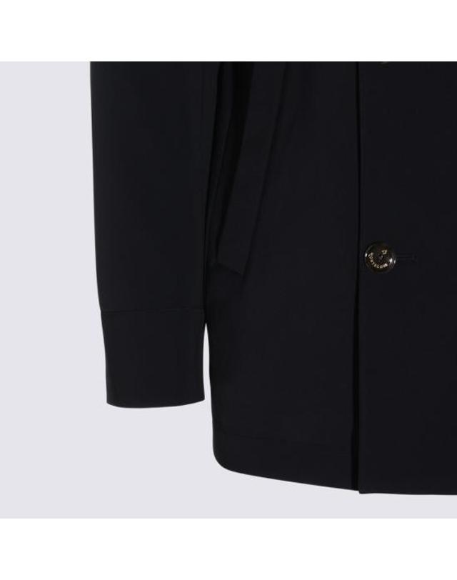 몬테꼬레 [해외직구] 26FW 몬테꼬레 코트 F11MUCX521 18589 NAVY 착용컷