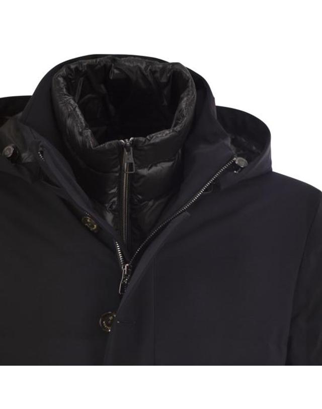 몬테꼬레 [해외직구] 26FW 몬테꼬레 자켓 F11MUCX581 NIGHT BLUE 착용컷