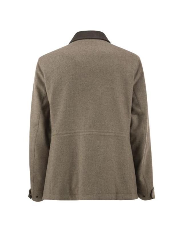 몬테꼬레 [해외직구] 26FW 몬테꼬레 자켓 F11MUCX1037 LIGHT BROWN 착용컷