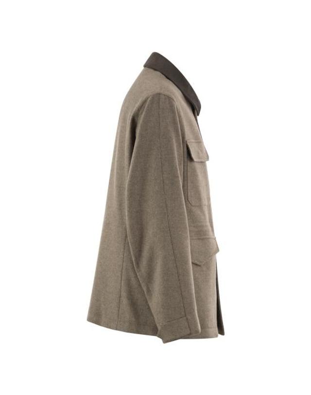 몬테꼬레 [해외직구] 26FW 몬테꼬레 자켓 F11MUCX1037 LIGHT BROWN 착용컷