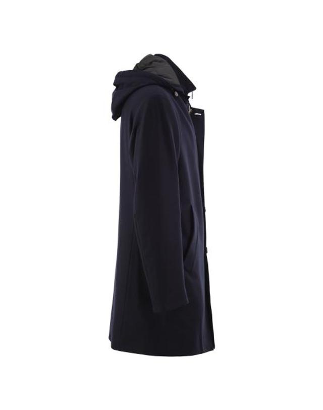 몬테꼬레 [해외직구] 26FW 몬테꼬레 코트 F11MUCX740A DARK BLUE 착용컷