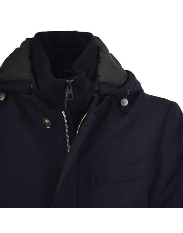 몬테꼬레 [해외직구] 26FW 몬테꼬레 코트 F11MUCX740A DARK BLUE 착용컷