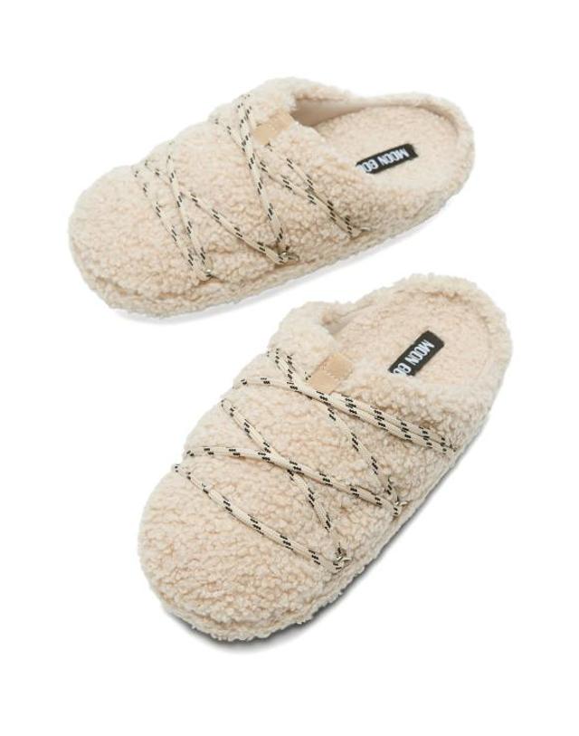 문부츠 [해외직구] 26SS 문부츠 뮬 슬리퍼 80D2410040L026 BEIGE 착용컷