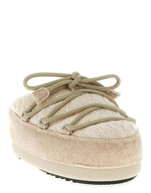 문부츠 [해외직구] 문부츠 뮬 슬리퍼 LD80D1470140L032 BEIGE 착용컷