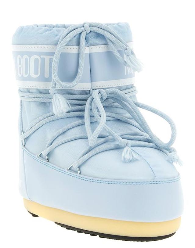 문부츠 [해외직구] 26FW 문부츠 아이콘 나일론 로우 부츠 80D1409340K014 Light Blue 착용컷
