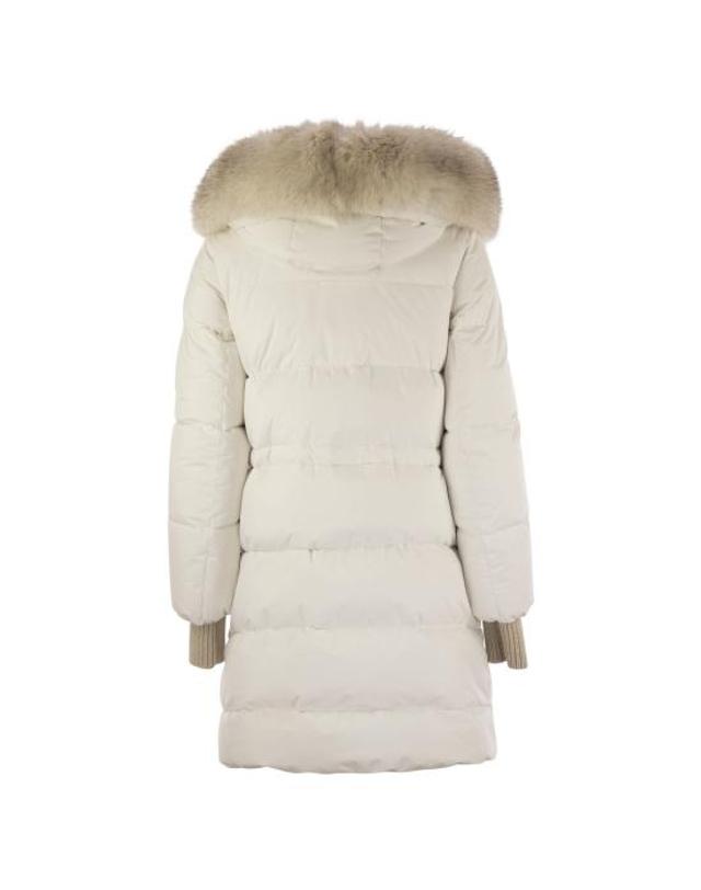 무어레르 [해외직구] 25FW 무레르 TALASSA STP 탈라사 STP 자켓 MODGI300008 WHITE 착용컷